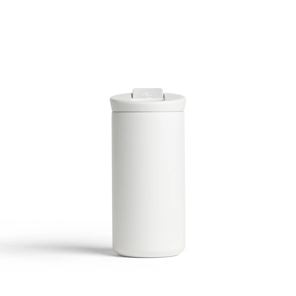 12oz Nomad Flip Tumbler - White