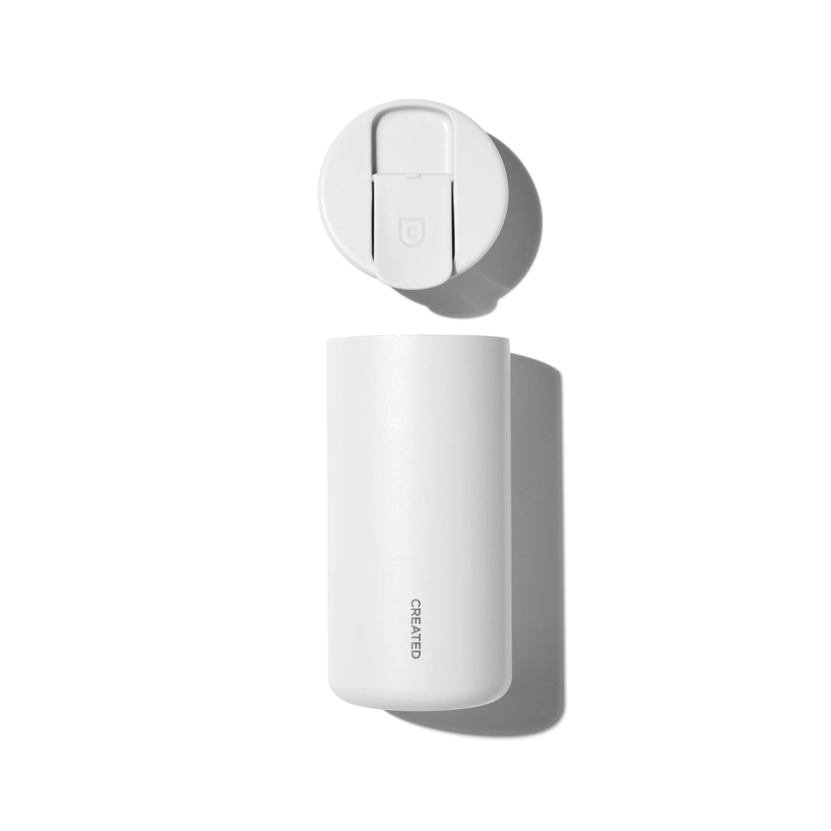 12oz Nomad Flip Tumbler - White