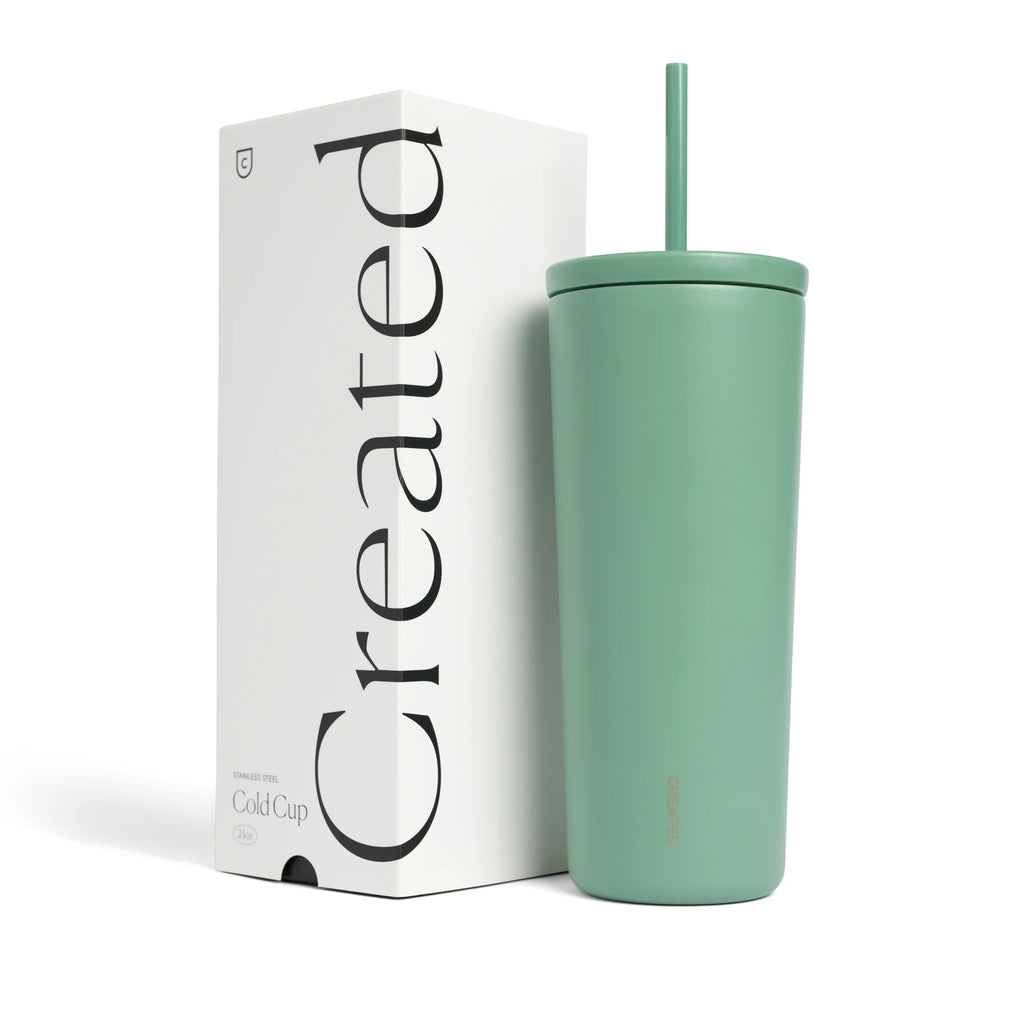 24oz Cold Cup - Sage Green