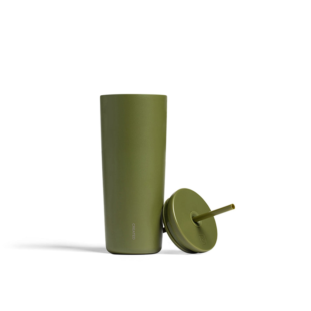 24oz Cold Cup -Olive Green