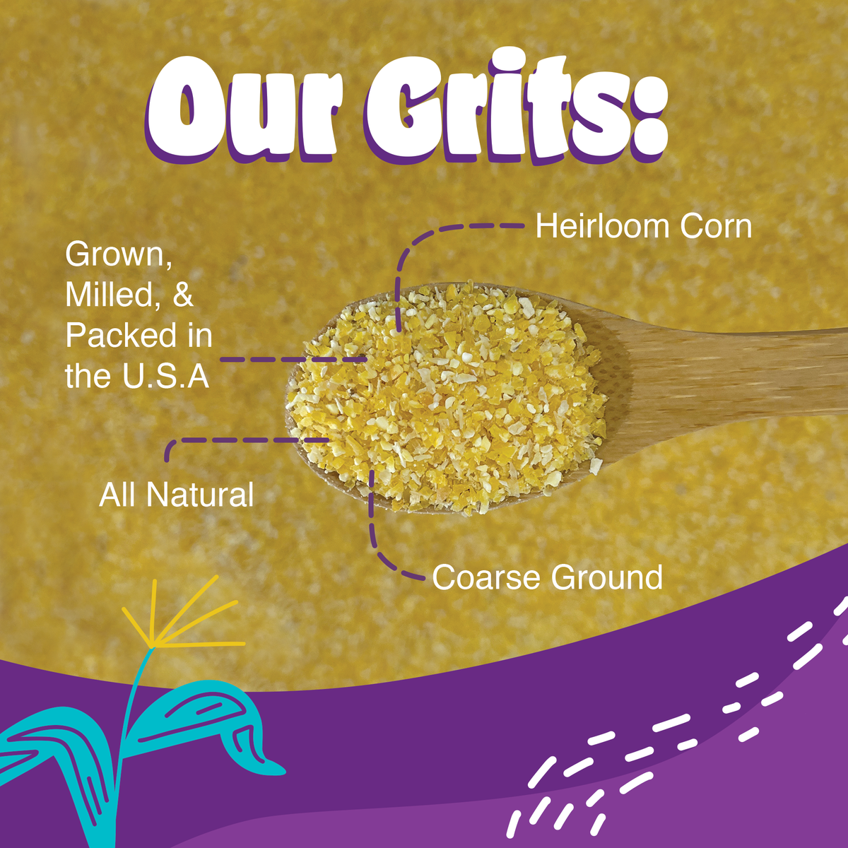 Western Heirloom Yellow Corn Grits