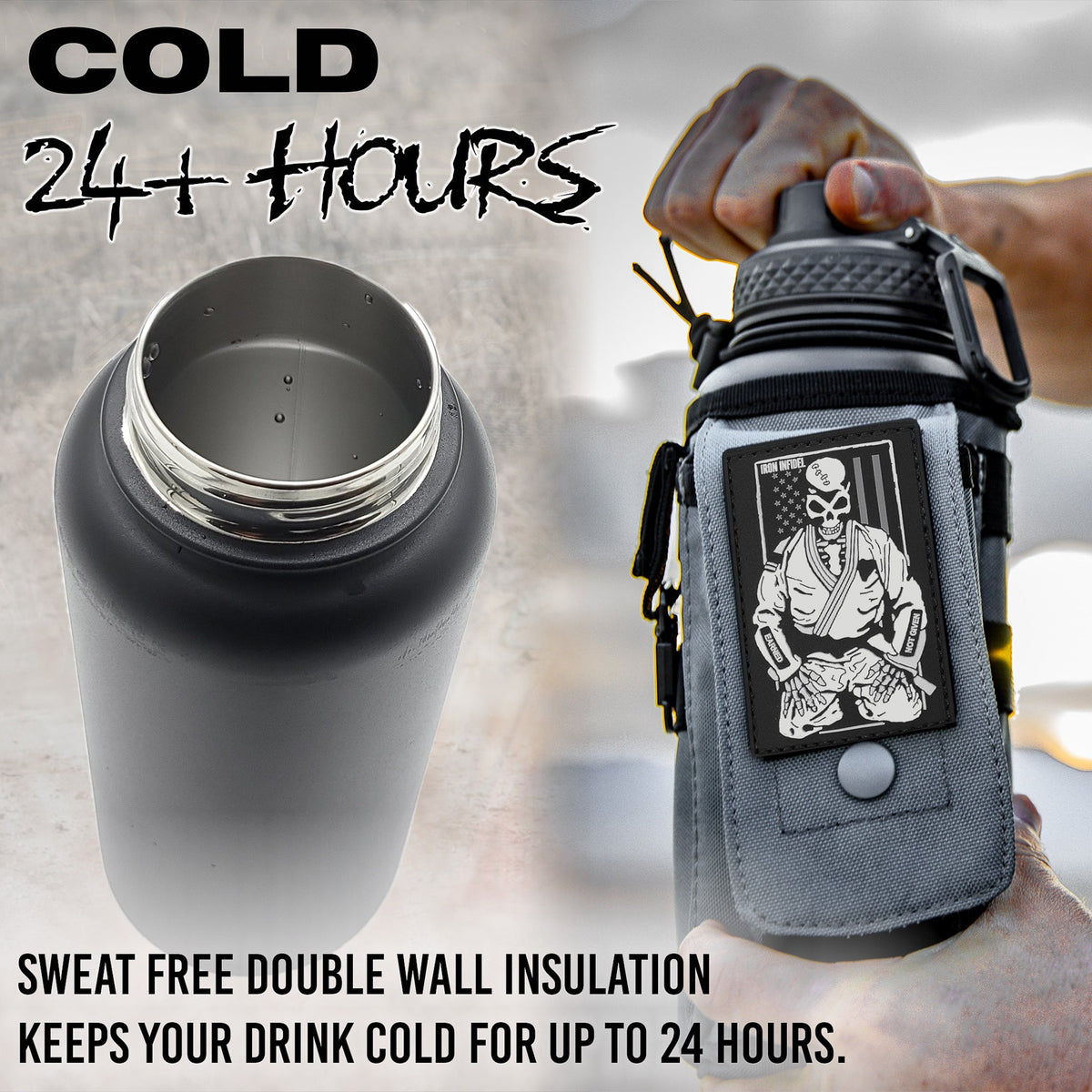 32oz Compact Battle Bottles