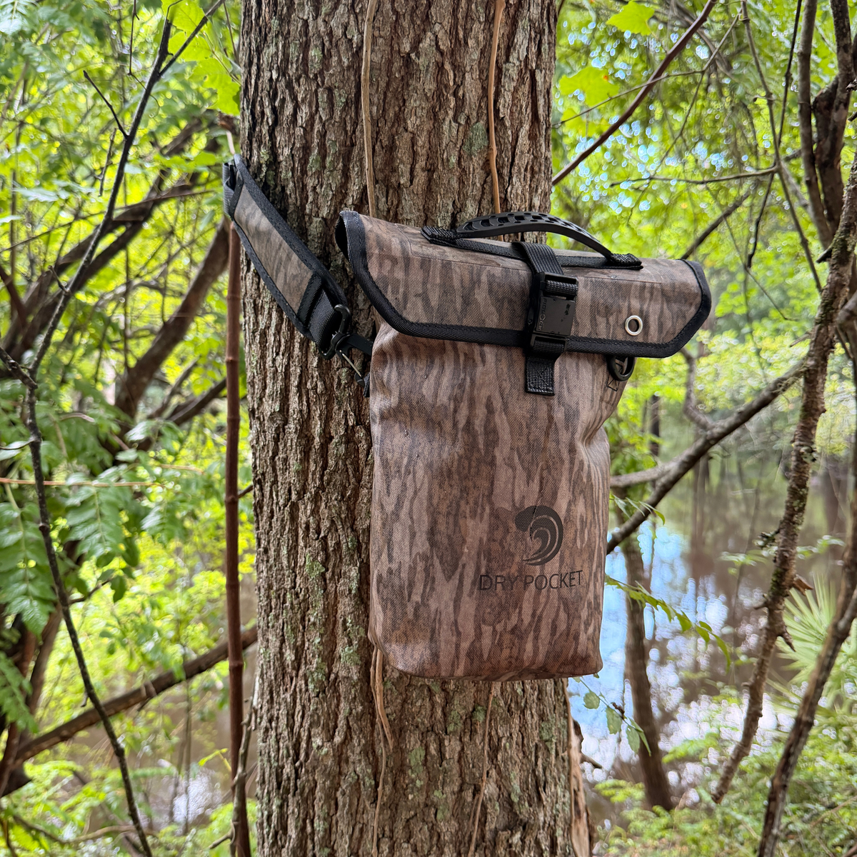 Waterproof Floating Shell Bag / Dry Bag - Mossy Oak Bottomland Camo (OUT OF STOCK - RESTOCK ARRIVES IN 6 WEEKS)