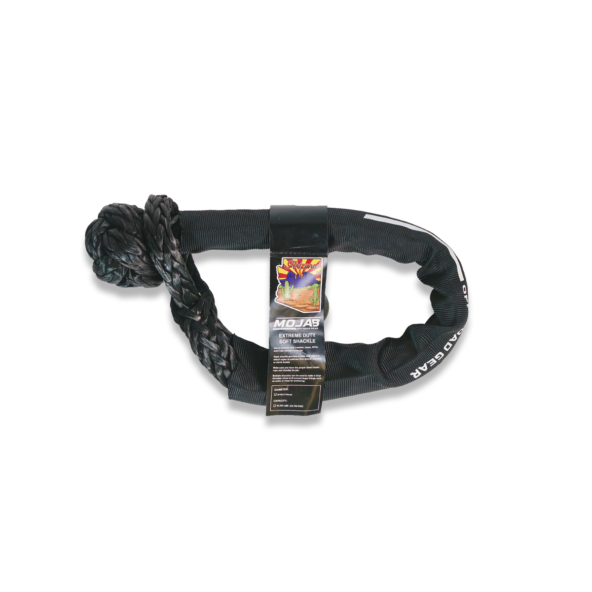 Extreme Duty Soft Shackle 9/16” x 31.5” with Sleeve
