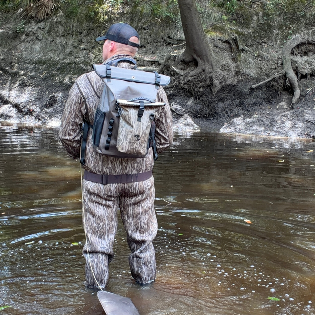 Waterproof Floating Shell Bag / Dry Bag - Mossy Oak Bottomland Camo (OUT OF STOCK - RESTOCK ARRIVES IN 6 WEEKS)