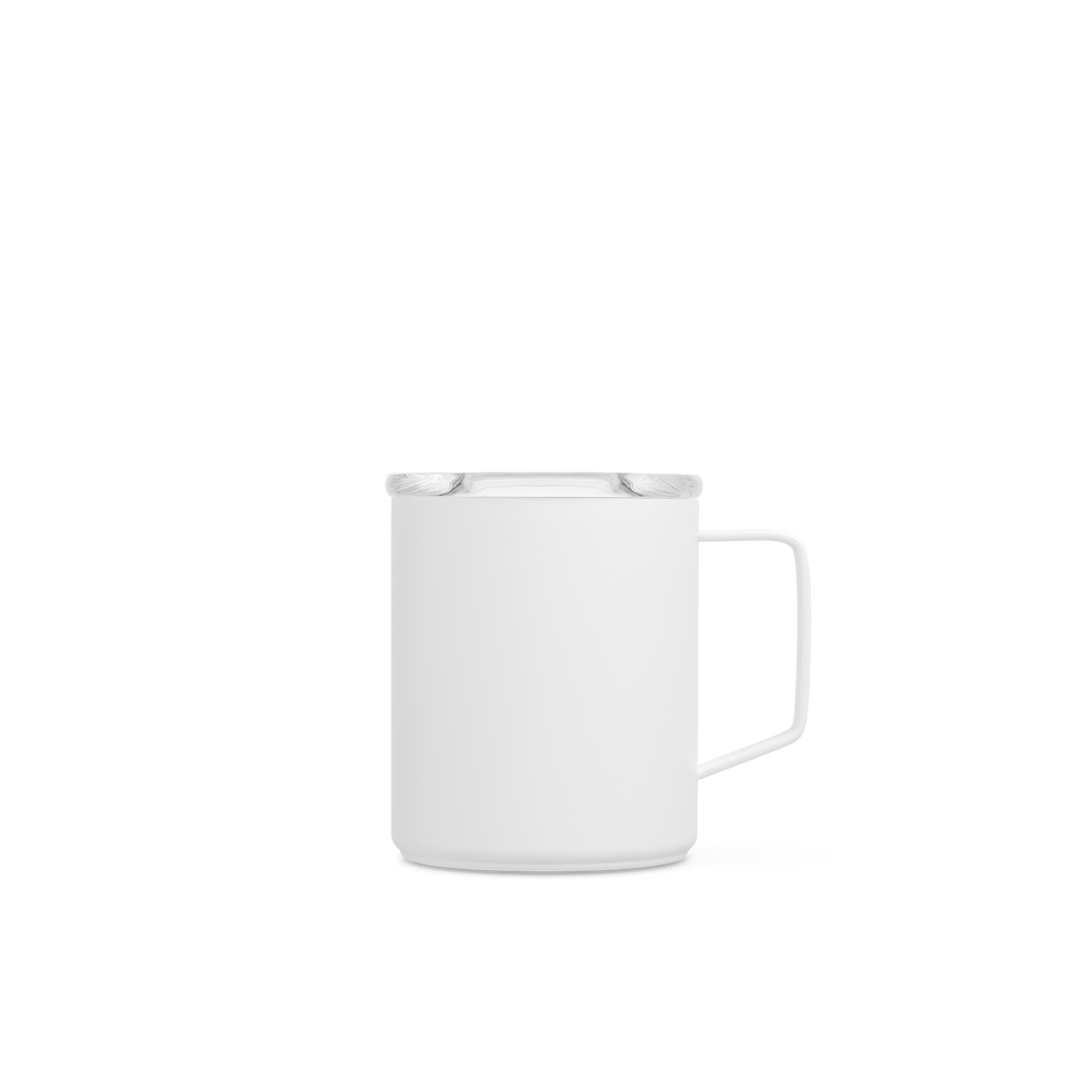 12oz Camp Mug - White