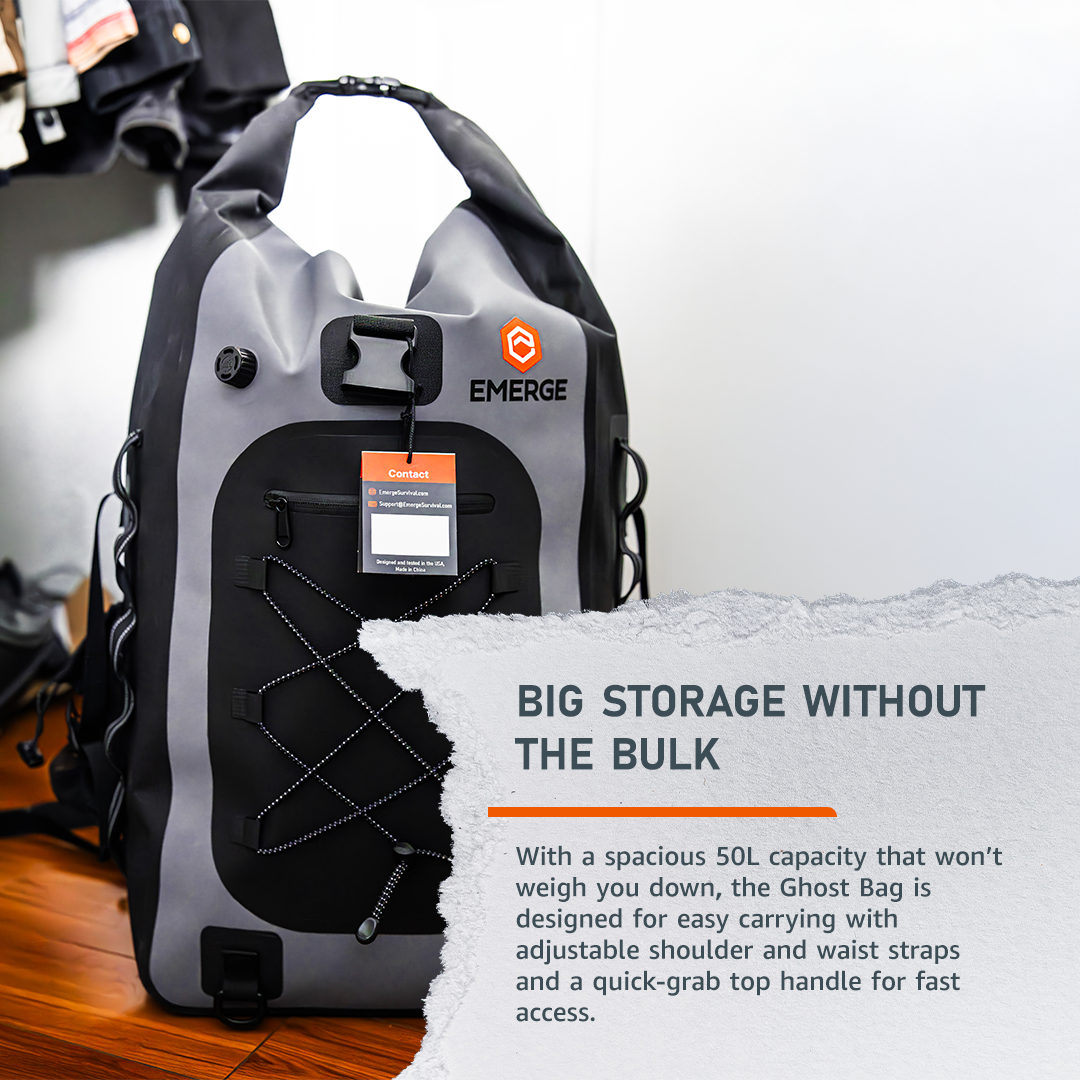 50L Dry Bag - The Ghost
