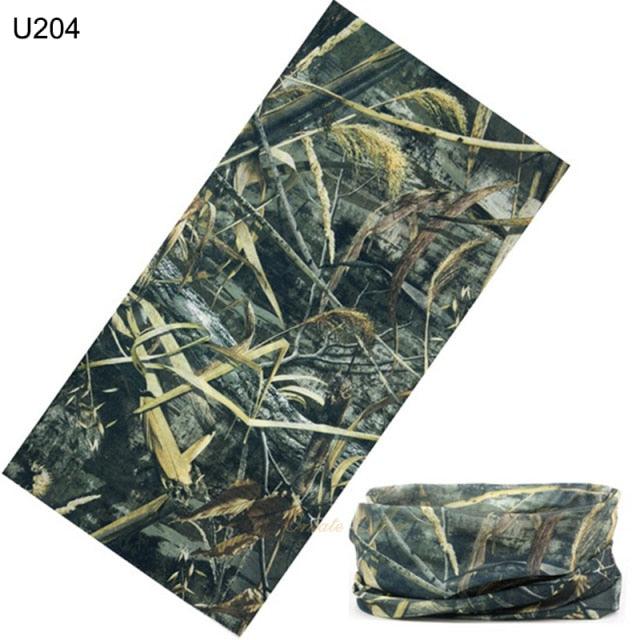 Camouflage Neck Gaiter Hunting Scarves Ice Silk Bandana Tubular Buff Half Mask Tactical Sport Headband Balaclava  Balaclava Seamless Magic Head Scarf Breathable Bandana Turban Outdoor Hiking Quick-Dry Sweat Absorbing Scarves Multifunction Beanie Hat